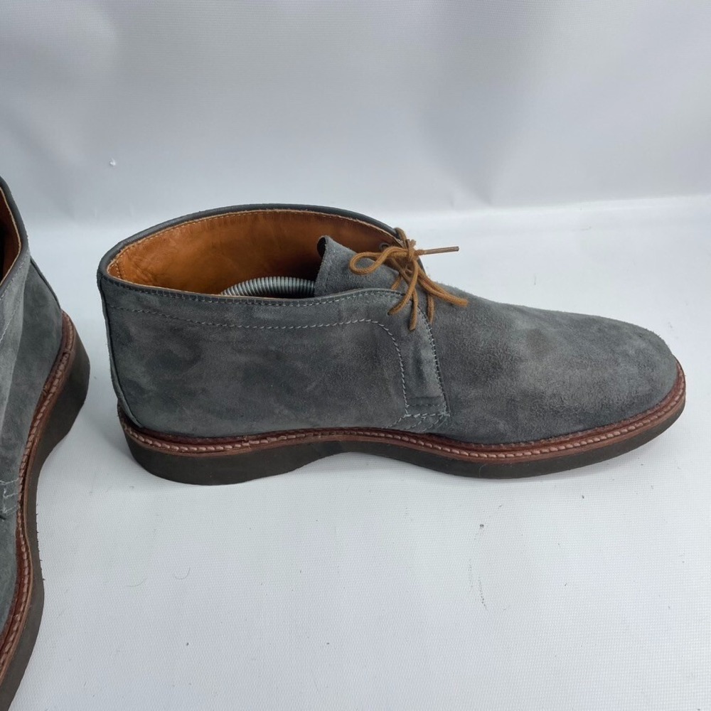 Men's Alden New England 1592L Chukka Boot (Lead Gray Suede) 12 C/3 - Picture 6 of 9